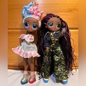 Pair of OMG Dolls